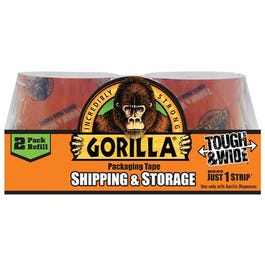 Heavy Duty Packaging Tape Tough & Wide Refill Rolls, 30-Yd. (Pack of 2)