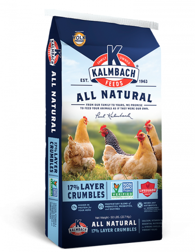 Kalmbach 17% All Natural Layer Crumble (Non-GMO)