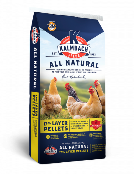 Kalmbach 17% All Natural Layer (Pellet)