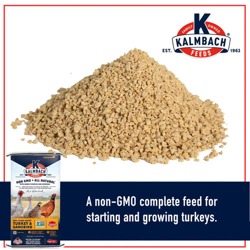 Kalmbach 28% Non-GMO Start Right™ Turkey & Gamebird