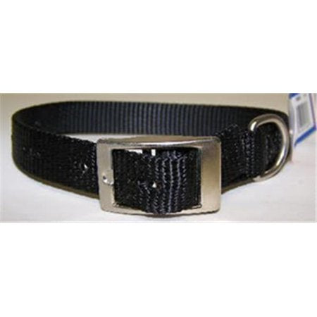 Leather Brothers 103N BK12 Nylon Collar 5/8x12in Black