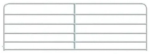 Alligator 6 Bar Galvanized Round Corner Gate