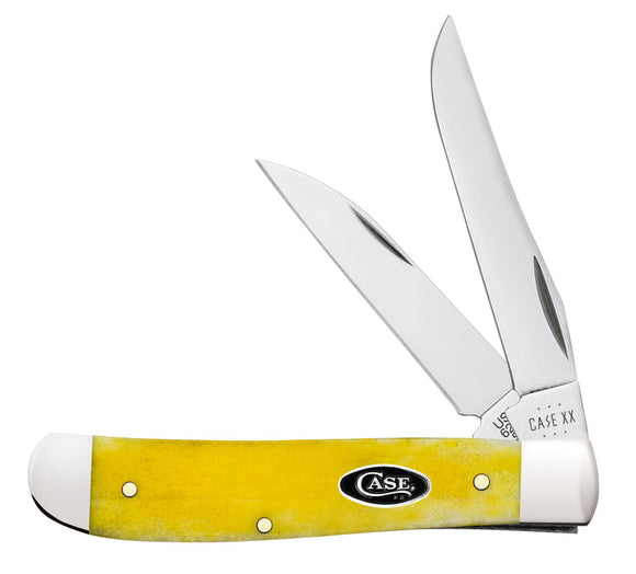 Case Smooth Yellow Bone Mini Trapper