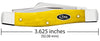 Case Knives Smooth Yellow Bone Medium Stockman