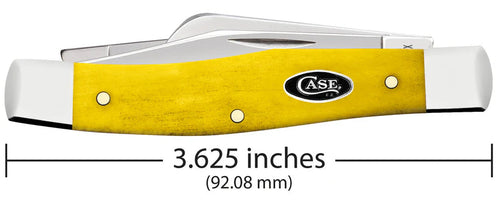 Case Knives Smooth Yellow Bone Medium Stockman