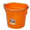 Miller 8 Qt Flat Back Plastic Bucket