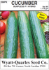 Wyatt-Quarles Seed Company 1.118gr.Cucumber - Burpless F1 Hybrid