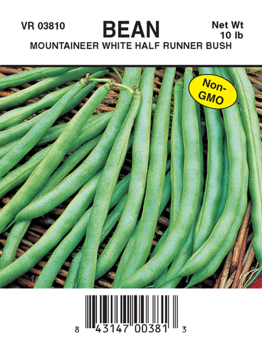 Wyatt-Quarles Seed Company Mountaineer White Half Runner